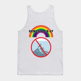 Rainbow Origin And Meaning Genesis 9 8-17 Tank Top